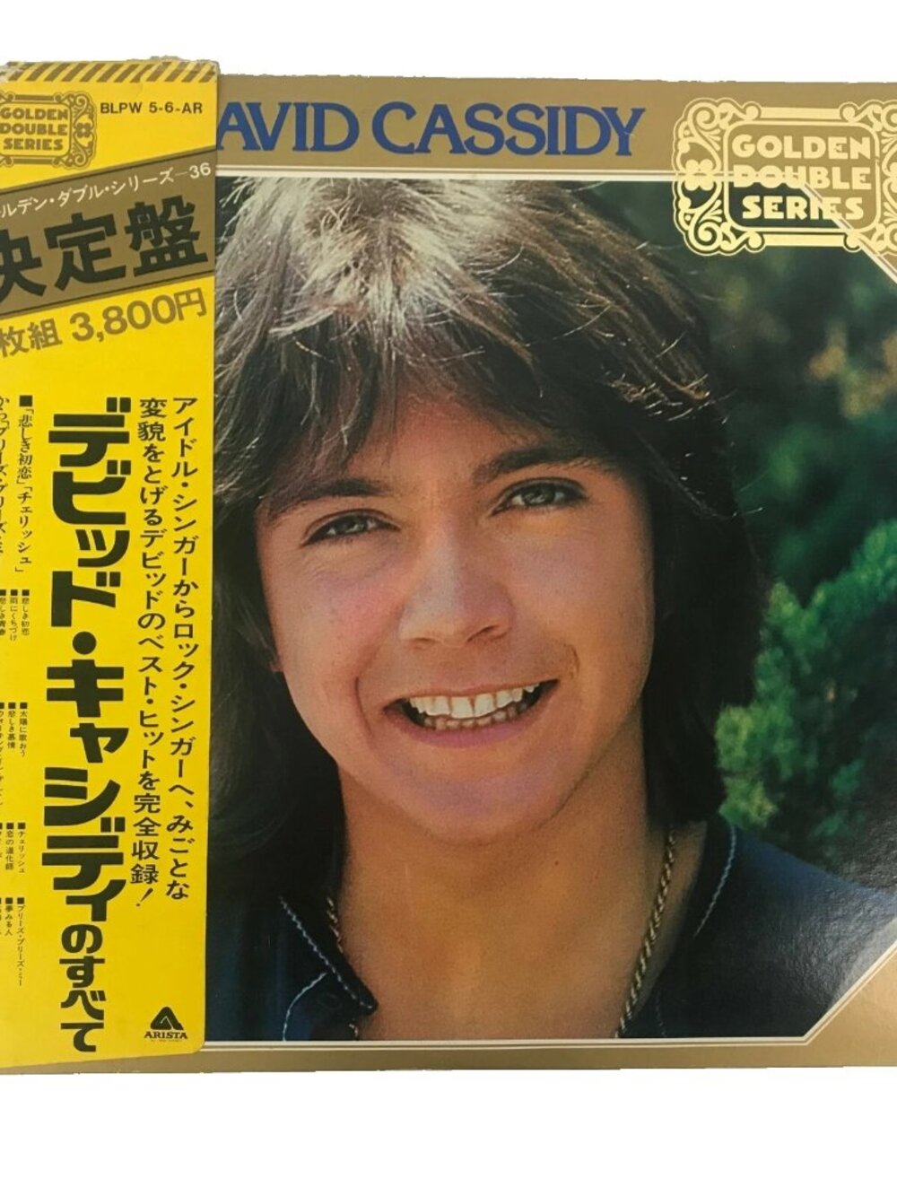 David Cassidy 1974 Golden Double Series Record OBI 2 LP Gatefold Japan Issue